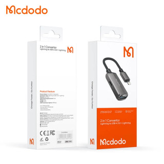 تبدیل OTG لایتنینگ به USB مک دودو مدل CA-2690