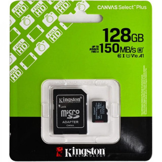 رم میکرو کینگستون مدل Canvas Select Plus U1 A1 V10 150MB 128GB
