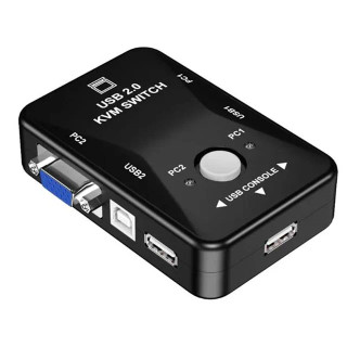 هاب سوئیچ 2 پورت VGA KVM رویال مدل KVM-2UK